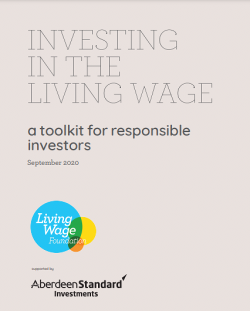 Investing Living Wage Cover