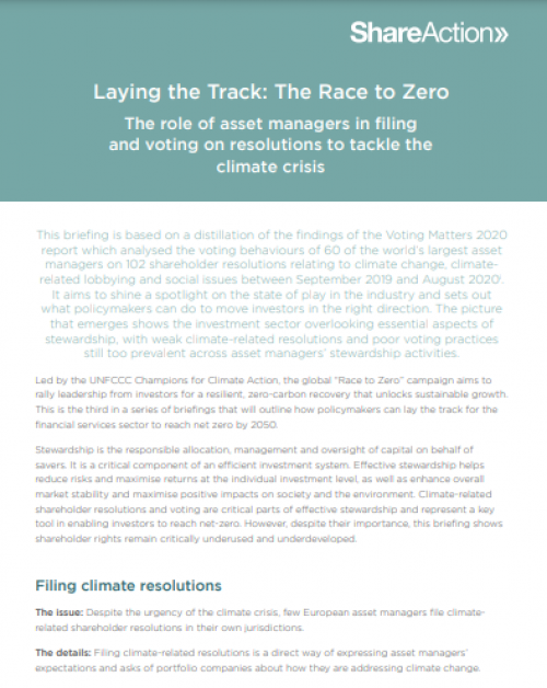 Laying the Track Climate Cover
