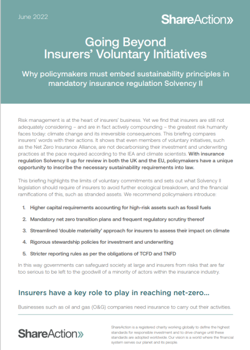Going beyond voluntary insurers preview