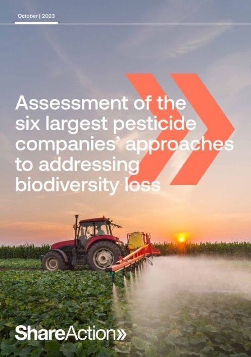 Pesticides assessment